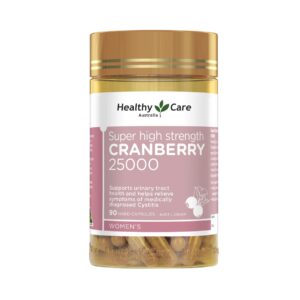Healthy Care – 超高強度蔓越莓 25000 90粒膠囊