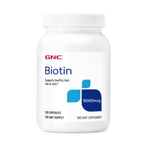 【期短清貨價】GNC - 生物素 5000微克 120粒