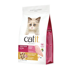 【期短清貨價】Catit Recipes – 皇室系列 | 凍乾內層凍乾鮮雞肉 幼貓貓糧 1.8 公斤