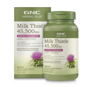 GNC – Herbal Plus®奶薊高效護肝精華 45,500毫克 120片