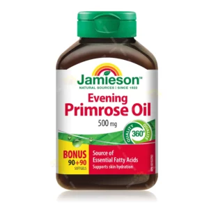 【期短清貨價】Jamieson - 特強調經寶月見草油精華 500毫克 180粒